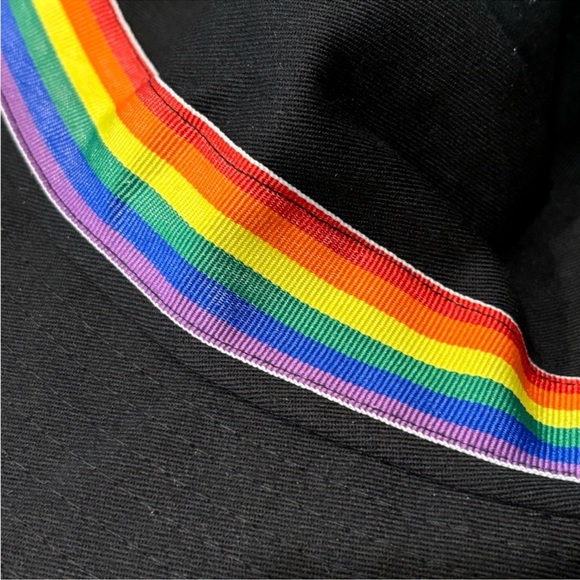 Rainbow band bucket hat - Picture 6 of 8